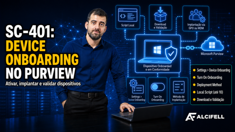 SC-401: Microsoft Purview Device Onboarding na prática