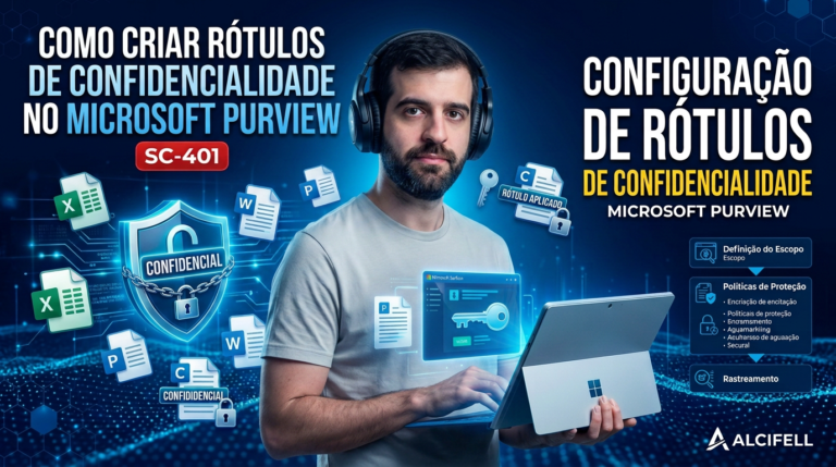 SC-401 – Como criar rótulos de confidencialidade no Microsoft Purview