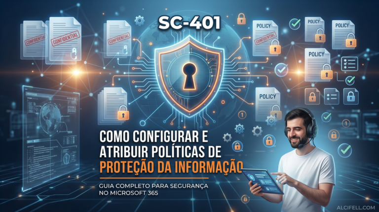 SC-401 – Como configurar e atribuir políticas de proteção da informação